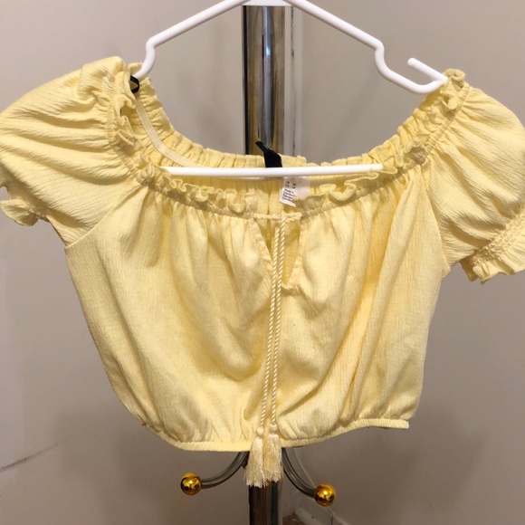 H&M girls Short Off-the-shoulder Top - Picture 2 of 8